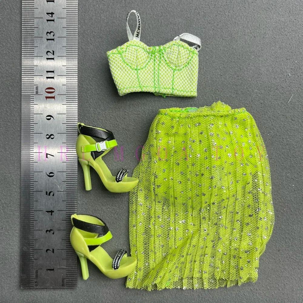 Original Multi Style Rainbow Middle School 28cm Doll Clothes and Shoes Set Fashion Dressing Girls' Holiday Gift Toys