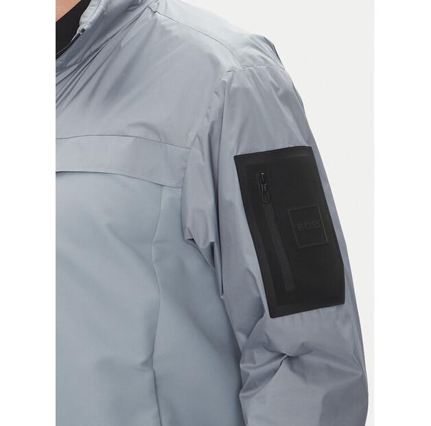 Mid-season Jacket BOSS 50541285, Grey, Standard Fit