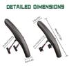 Bicycle Mudguard Adjustable Gravel Road Bike Mudguard Quick Release Road Bike Rear Front Fender Universal Mudguard Bike Parts
