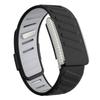 SportFlex Band For WHOOP 5.0 ECG-MG Wrist Band Casual Wristband with Full-Diamonds Bright Silver Metal U-Frame for WHOOP 5.0 One+Peak Silicone Strap