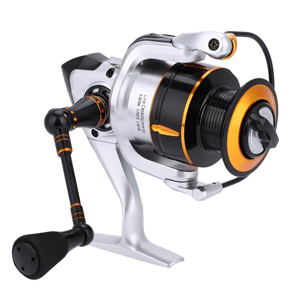 Salt Freshwater Metal Heavy Duty Lightweight Casting Spinning Fishing Reel (4000)