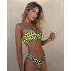 Ladies Split Swimsuit Sexy Leopard Print Bikini Bikini Swimsuit Summer Beach Vacation