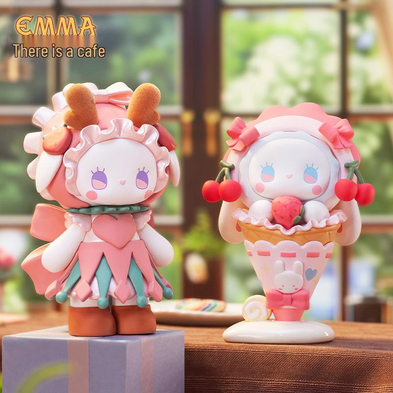 Emma Cafe Series Blind Box: Trendy Toy Figurine for Girls - Perfect Gift