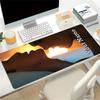 Custom Sunset Romance Large Gaming Mouse Pad Nonslip Rubber Base Waterproof Desk Mat For Office Pc Laptop