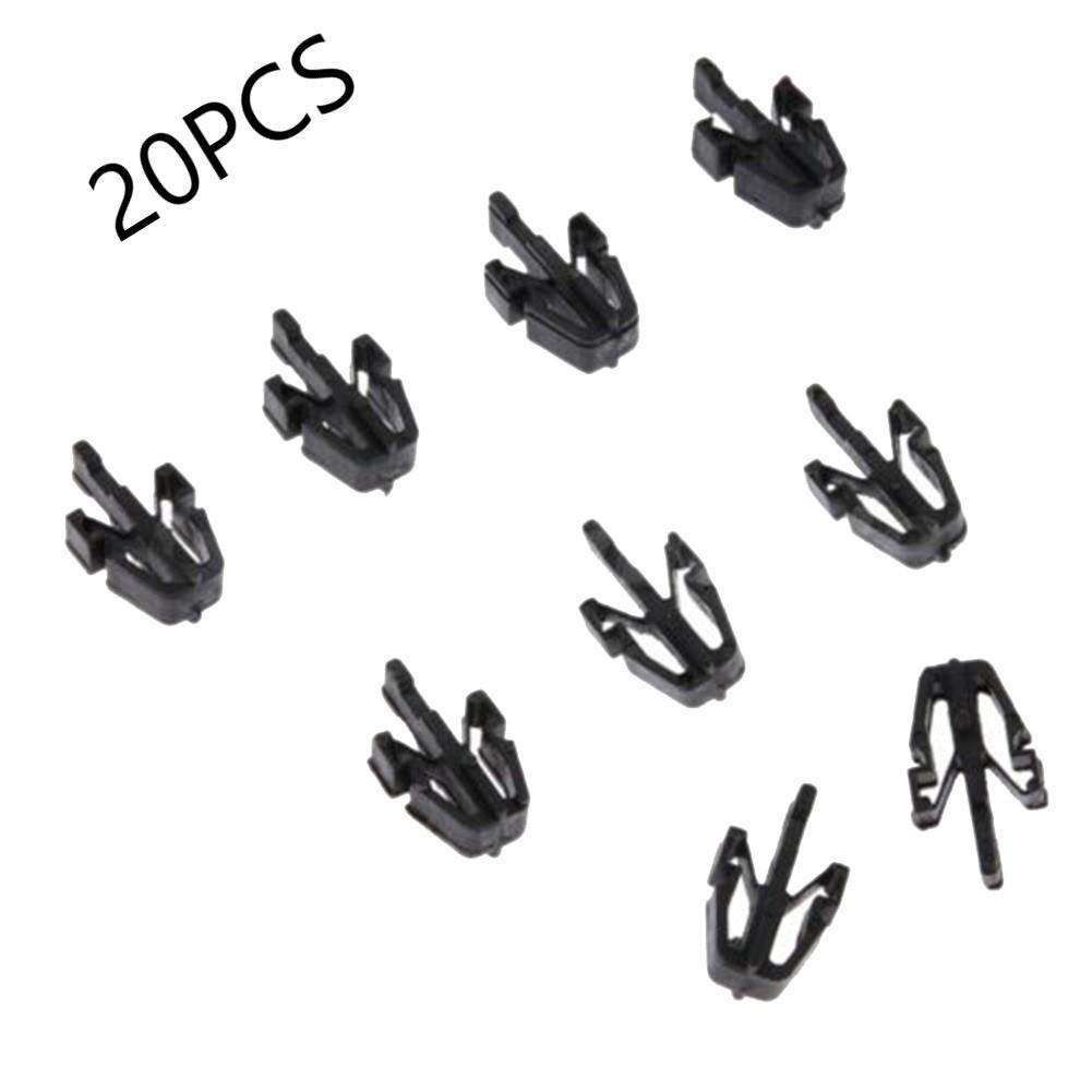 Auto Clips Fasteners Push Accessories B09250715 Black
