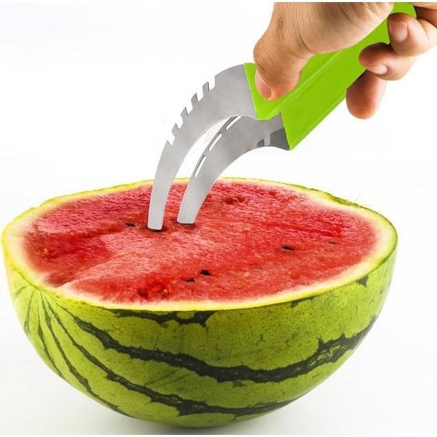 Premium Stainless Steel Watermelon Slicer And Corer For Effortless Fruit Cutting
