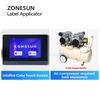 ZONESUN ZS-TB805 Semi-automatic Bottle Stick Mark Labeling Machine PET Plastic Cans Lighter Water Milk Juicer Hexagon