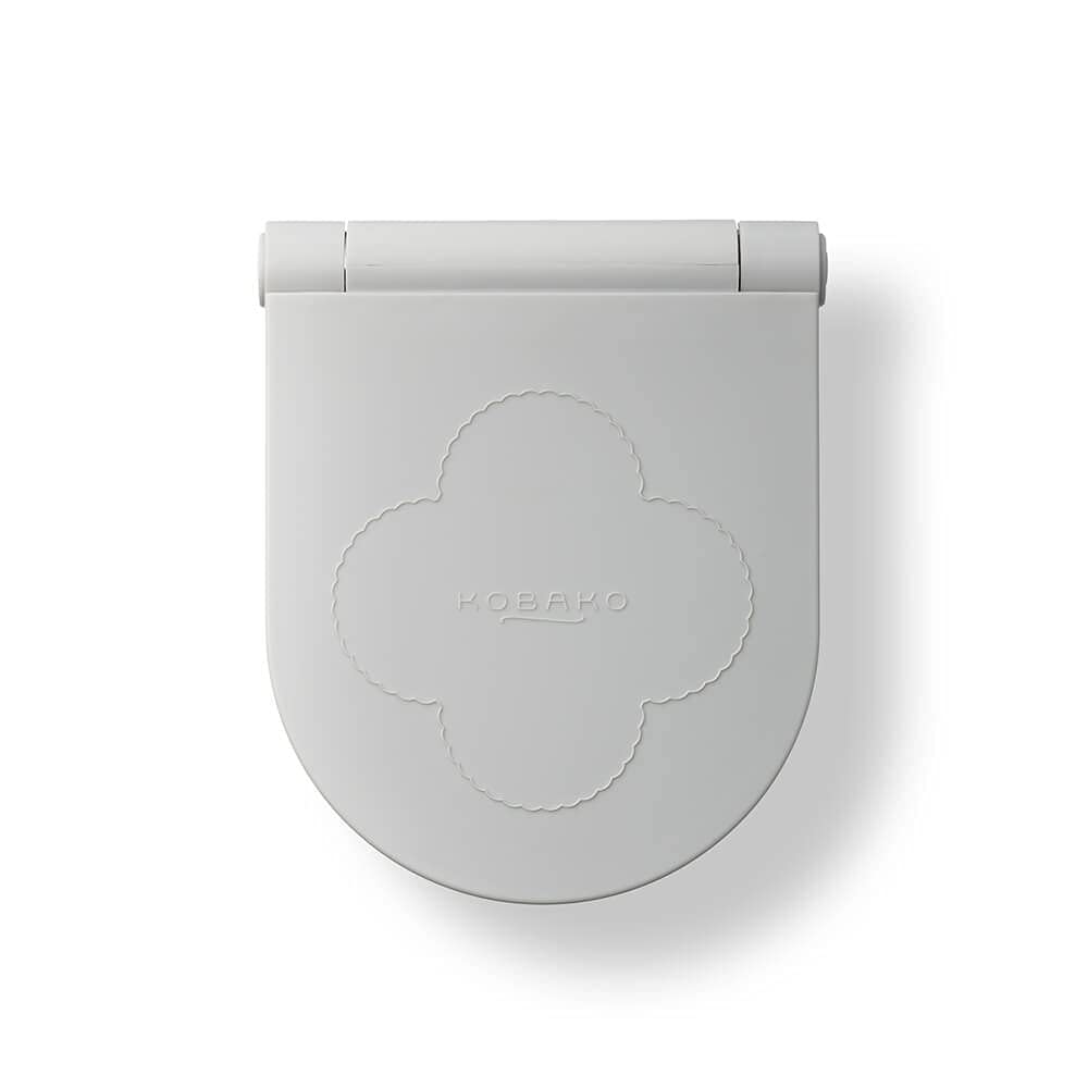 KOBAKO Cosmetic Mirror with LED Light, 10x Magnification, Adjustable Angle, Battery-Operated, by Kai Corporation, PQ3408