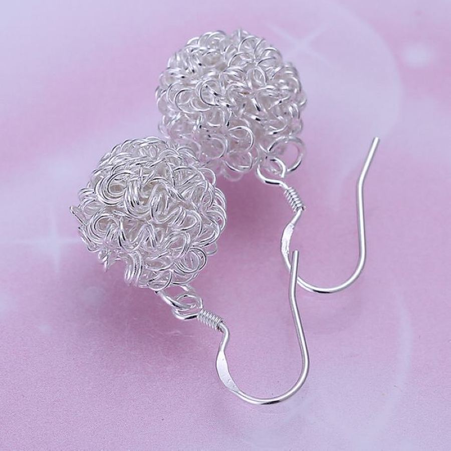 Pendant Hook Women Girls Beautiful Cute Fashion Silver Wedding Pendant Earrings Jewelry