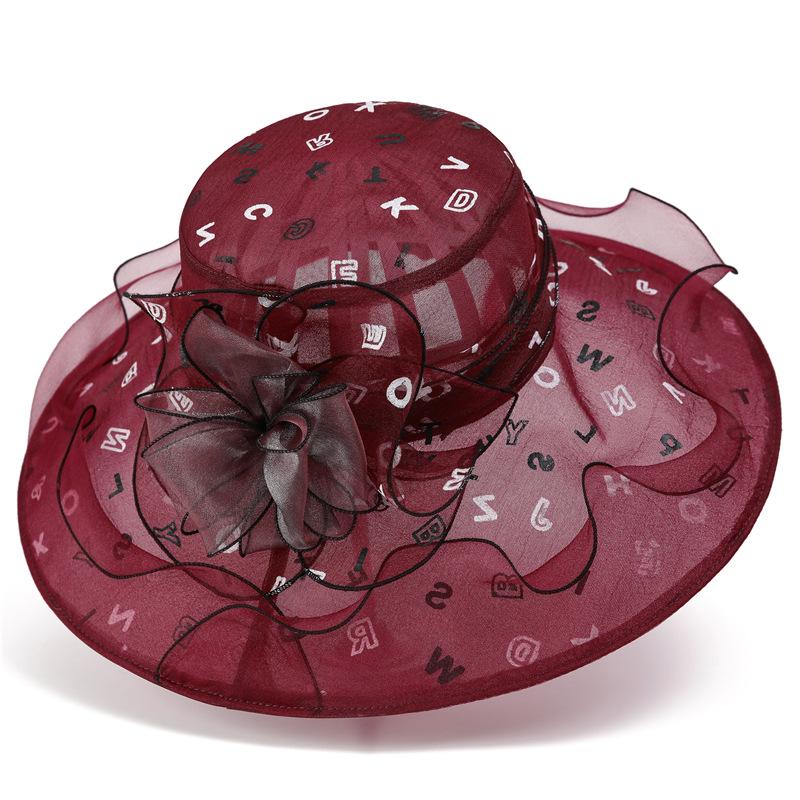 Sun Hat Lady Sun Hat Elegant Mother Hat Travel Sun Hat Bucket Hat Uv Protection