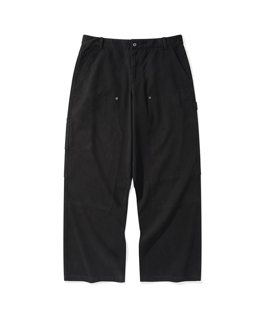 CGP Garment-Washed Carpenter Pants_Black