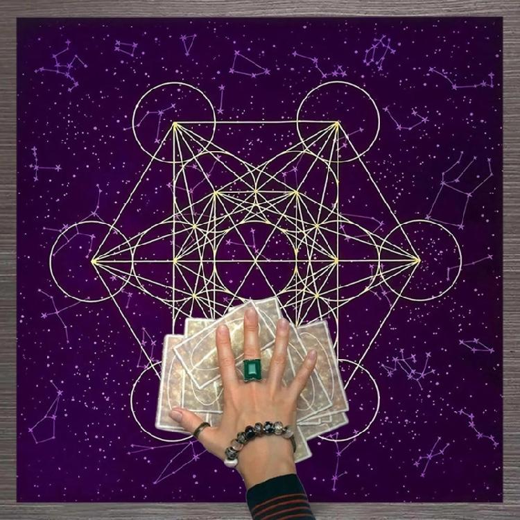 Tarot Table Altar Cloth Board Game Tablecloth Divination Card Altar Tablecloth