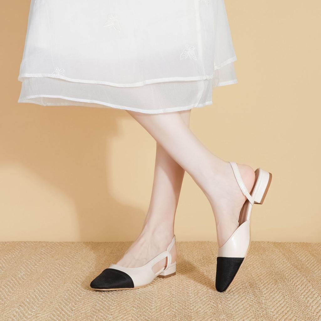 Grape mother autumn new fashion single shoes women's outer wear high-end sense small fragrant style women's shoes color matching high heels women's t