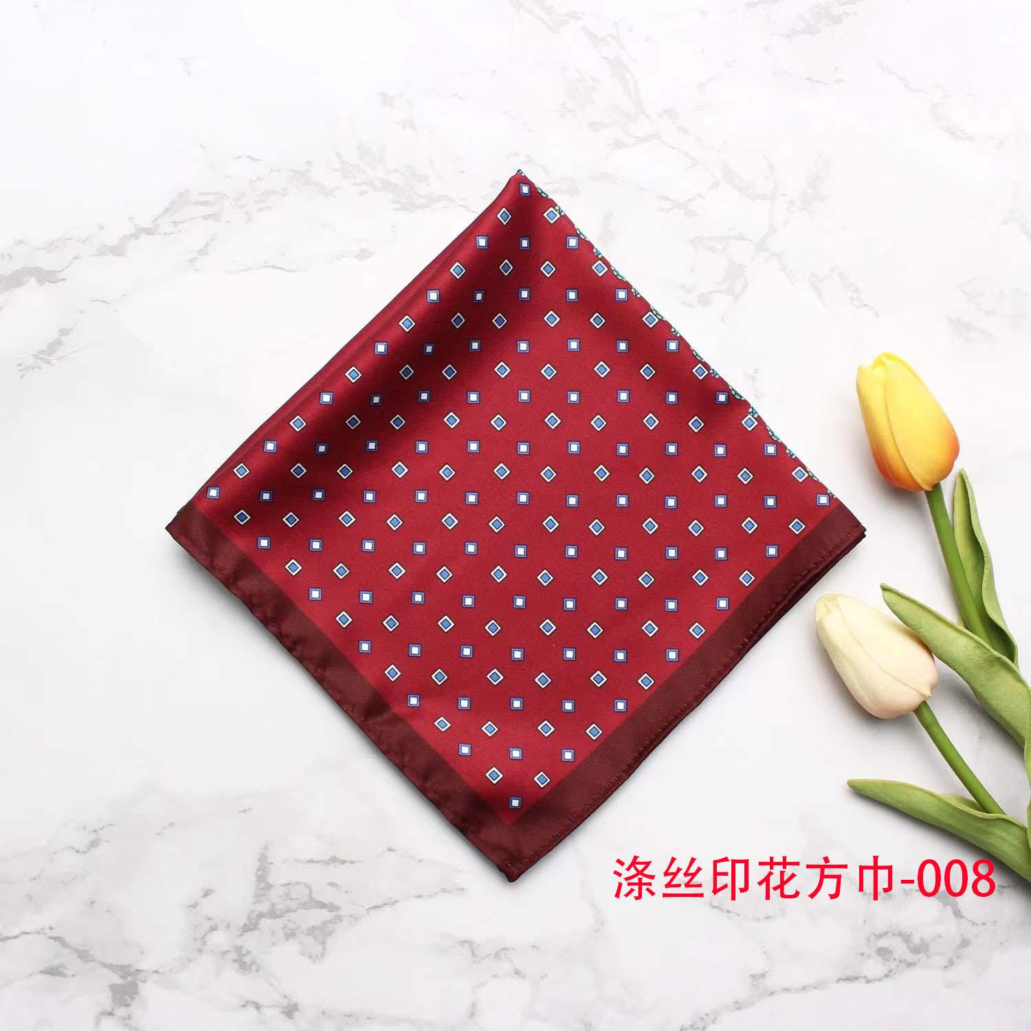 

Різні стилі костюмів, банкетів, повсякденні поліестерові друковані квадратні рушники, сорочки, нагрудні рушники, носові хустинки, маленькі квадратні рушники