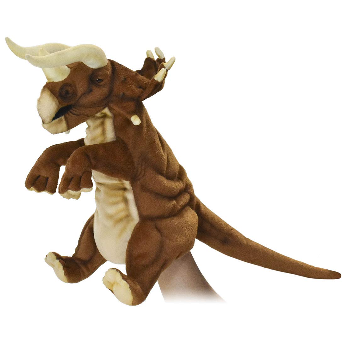 

BH7746 HANSA Трицератопс Коричневый 42 Ручная кукла