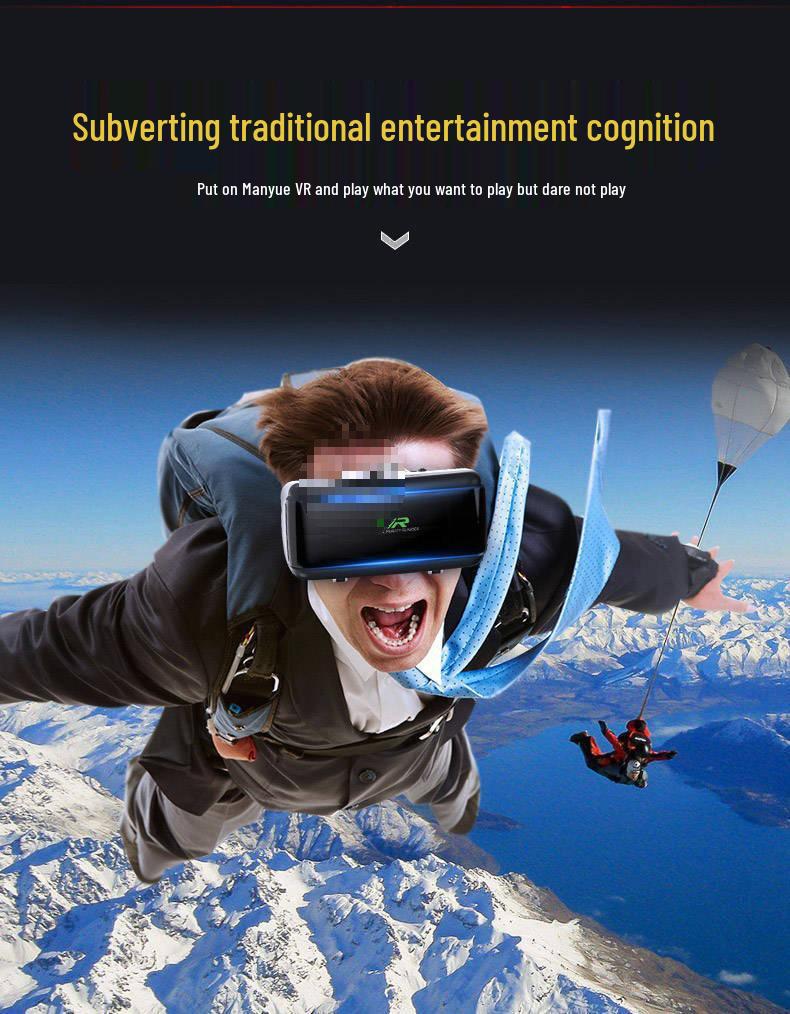 All-in-One VR Headset: Mobile 3D Cinema & Gaming Experience