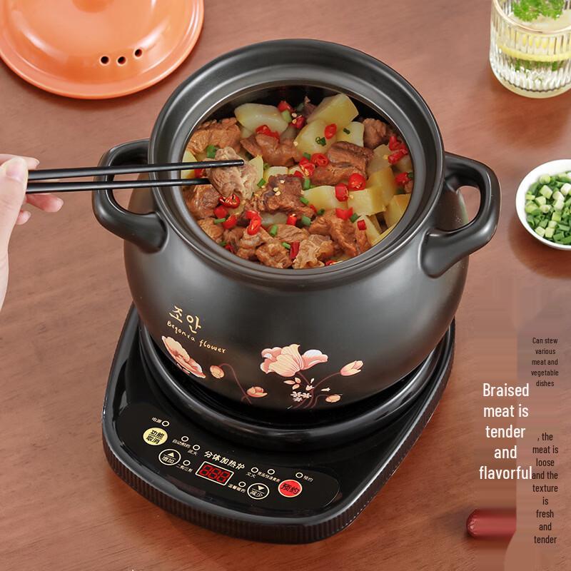 Handoon Automatische Keramische Elektrische Stoofpot