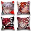 P-Phantom Busters Pillow Case Square Double-Sided Printing Short Plush Sofa Cushion Cover Bedroom Bedside Pillow