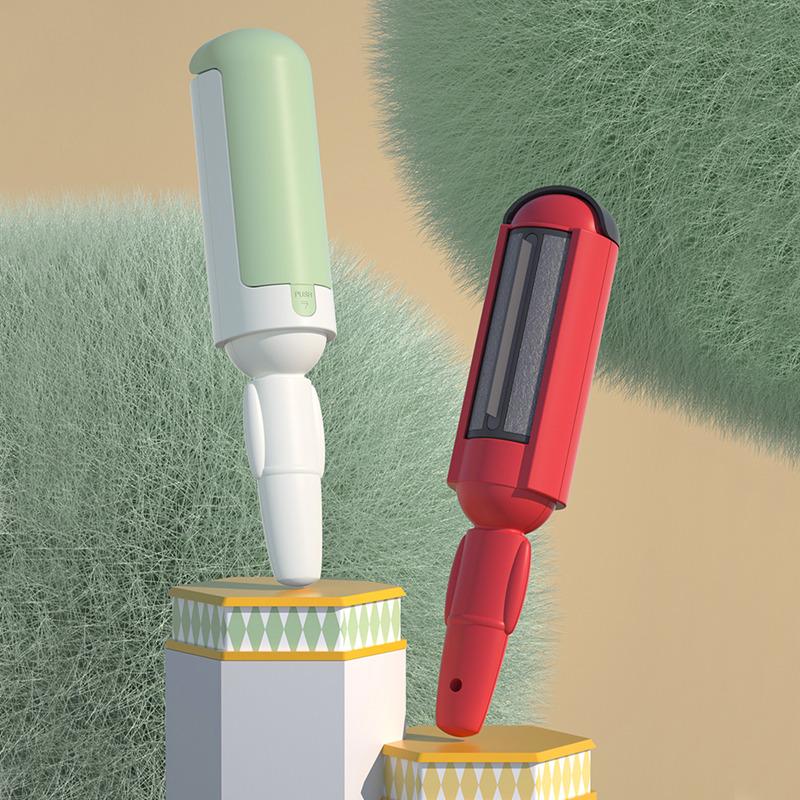 

1/2 шт., многофункциональная щетка для удаления шерсти домашних животных, щетка для удаления шерсти кошек и собак, щетка для сбора пуха, инструменты для чистки 1PC Red