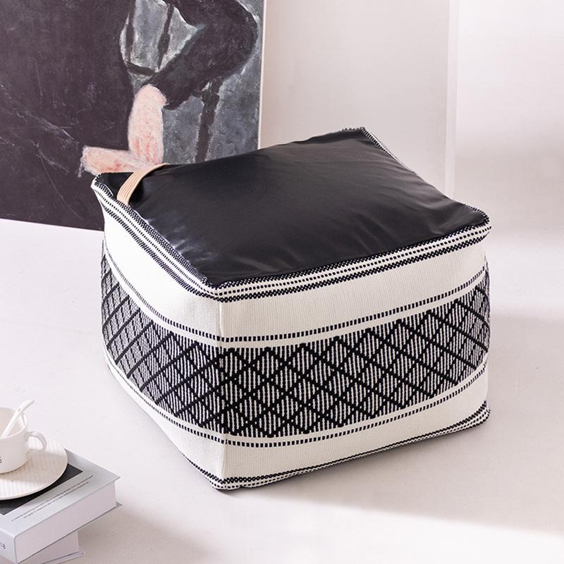 Простой стиль Пуф Подушка для медитации Чехол Гостиная Хиппи Напольная наволочка Диван Табурет Спальня Татами Набивная подушка 6244₽