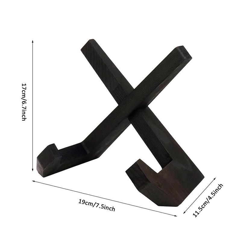 Supporto in legno per ricettario, espositore per CD, portapiatti, cavalletto da tavolo, espositore per piatti, portaricettario da tavolo per decorazione