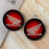 Autocollant Métal Logo Gravé au Laser Réservoir de Carburant Moto Honda
