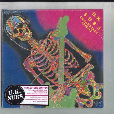 10-Zoll Schallplatte UK SUBS - Endangered Species UKSUBSDEM005 Demon Records 2020 Europa Rock
