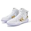 Men Professional Wrestling Shoes Quality Lightweight Big Size White Black Outdoor Man Boxing Gym Training Shoes