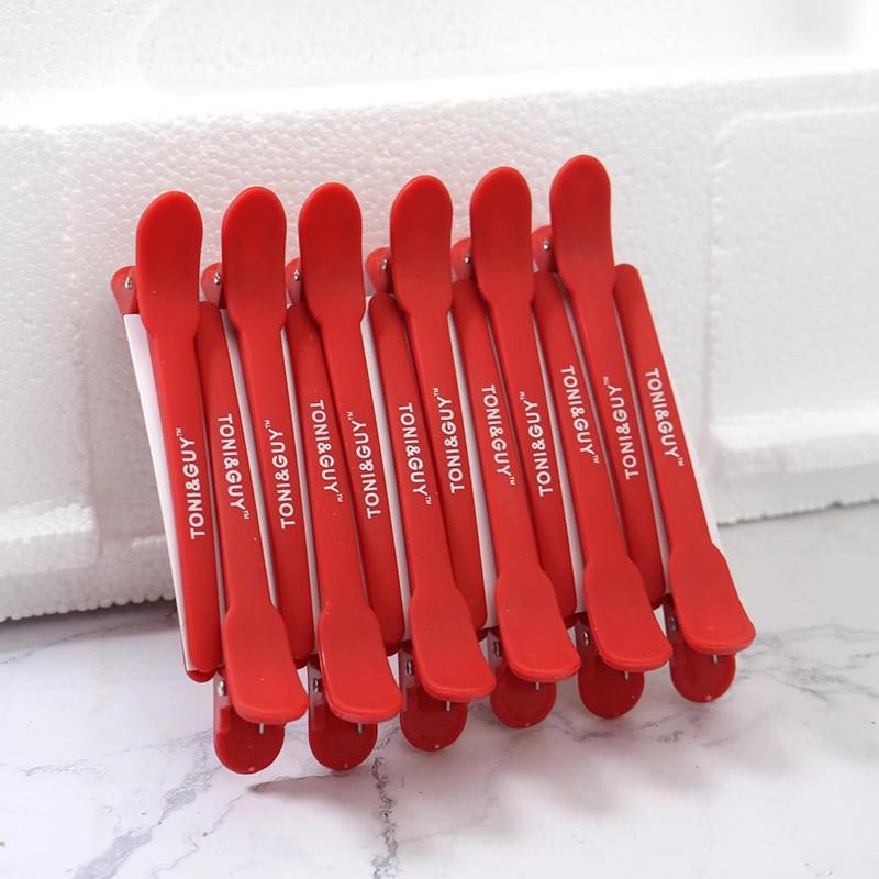 Pinces à Cheveux Bec de Canard Mat - Pinces Alligator pour Sectionnement en Salon, Permanente, Coloration et Positionnement