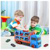 Childrens Large Track Car Set With Collapsible Metal Vehicles For Indoor Play And Development