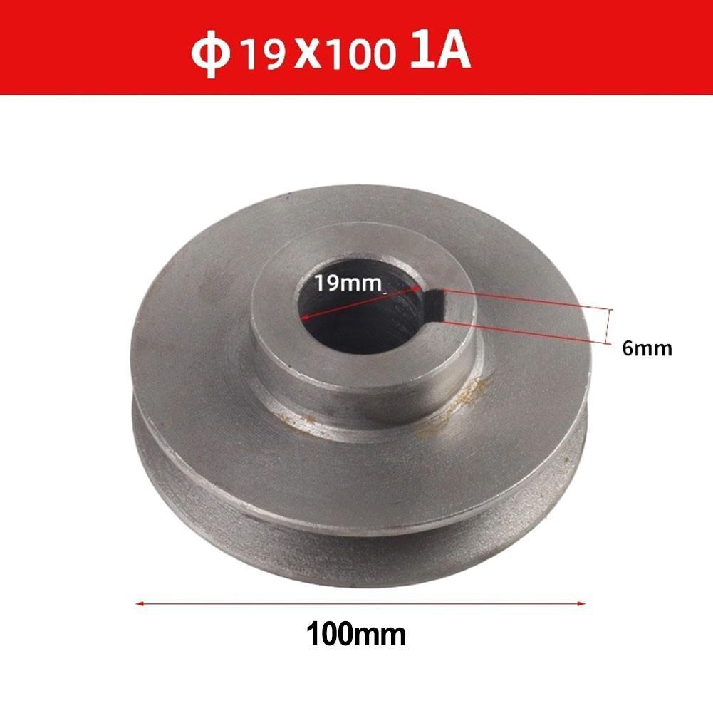 8 Specifications Available Cast Iron Pulley Single Slot Pulley V-Belt Pulley