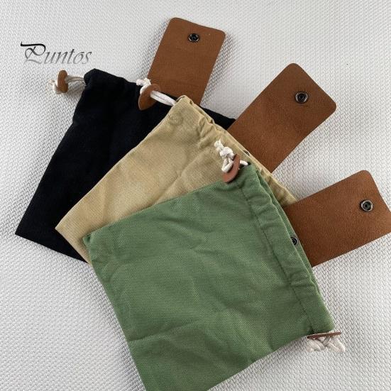 Hands Free Picking Sack Collapsible Foraging Bag with Belt, Canvas And PU Leather Waist Outdoor Farm Gear Pouch, Adjustable for Fruits Vegetables