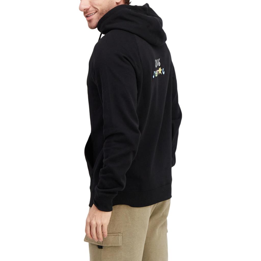Vans Sweatshirts Men's Black Hooded Non Detachable Moderate Straight Fit VN0A49SNZ63