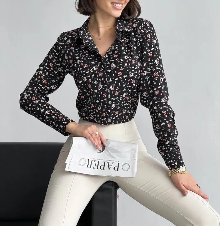 European-American Slim Fit Long-Sleeved Shirt: Elegant & Modern