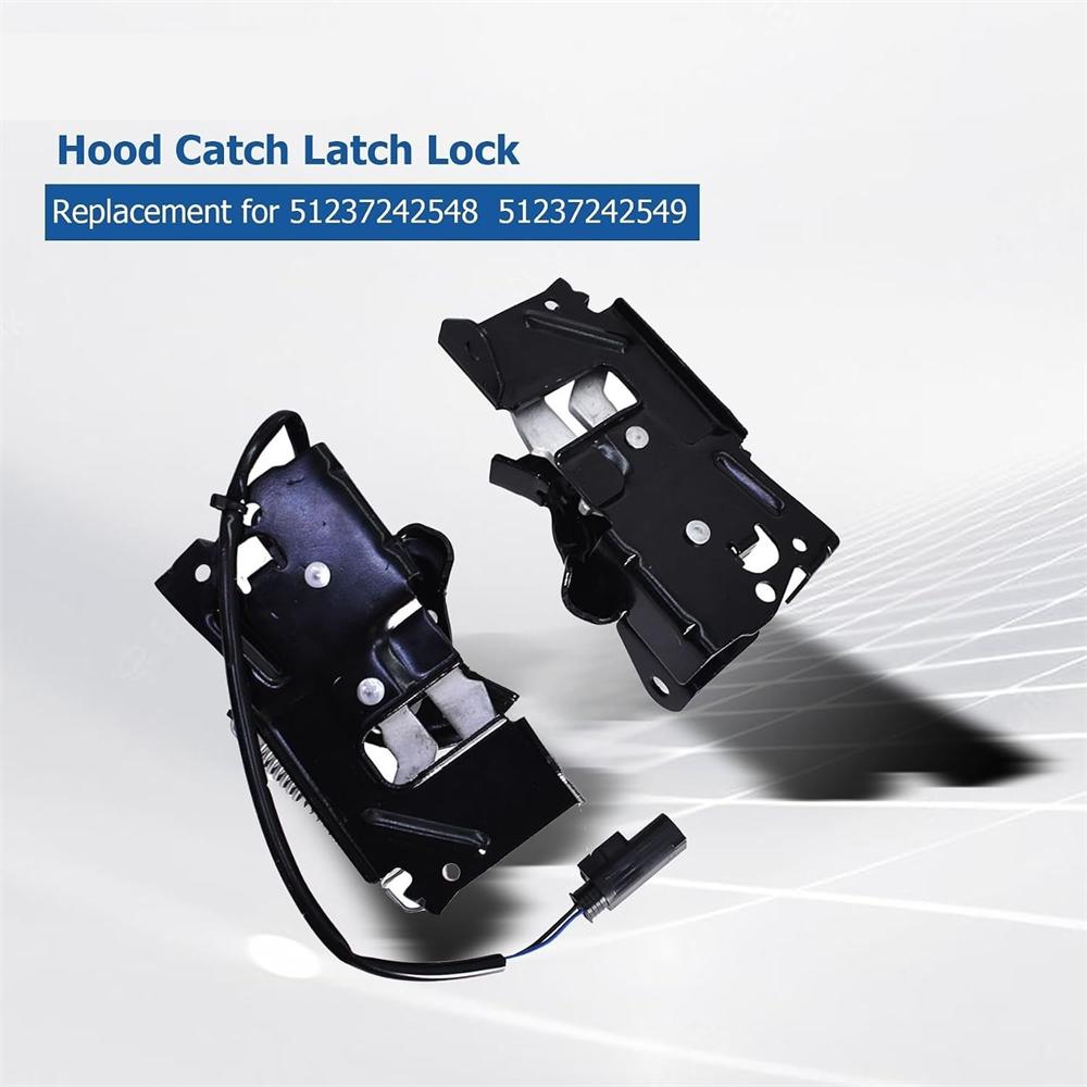 Engine Hood Catch Latch Lock 51237242548 51237242549 Replacement for 320I 328I