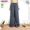 Vintage Plaid Loose Straight Casual Pants