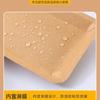 30pcs Disposable Rectangular Picnic Tableware Waterproof Oil Resistant Biodegradable Thick Kraft Paper Tray Snacks Salad Trays