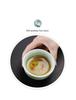 Celadon Ceramic Tea Tasting Set with Koi Fish Design and Custom Logo