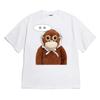 Funny Monkey Meme Cotton Tshirt Unisex Summer Short Sleeve Fashion Oversized Unisex Streetwear Trendy Cotton High Quality Soft