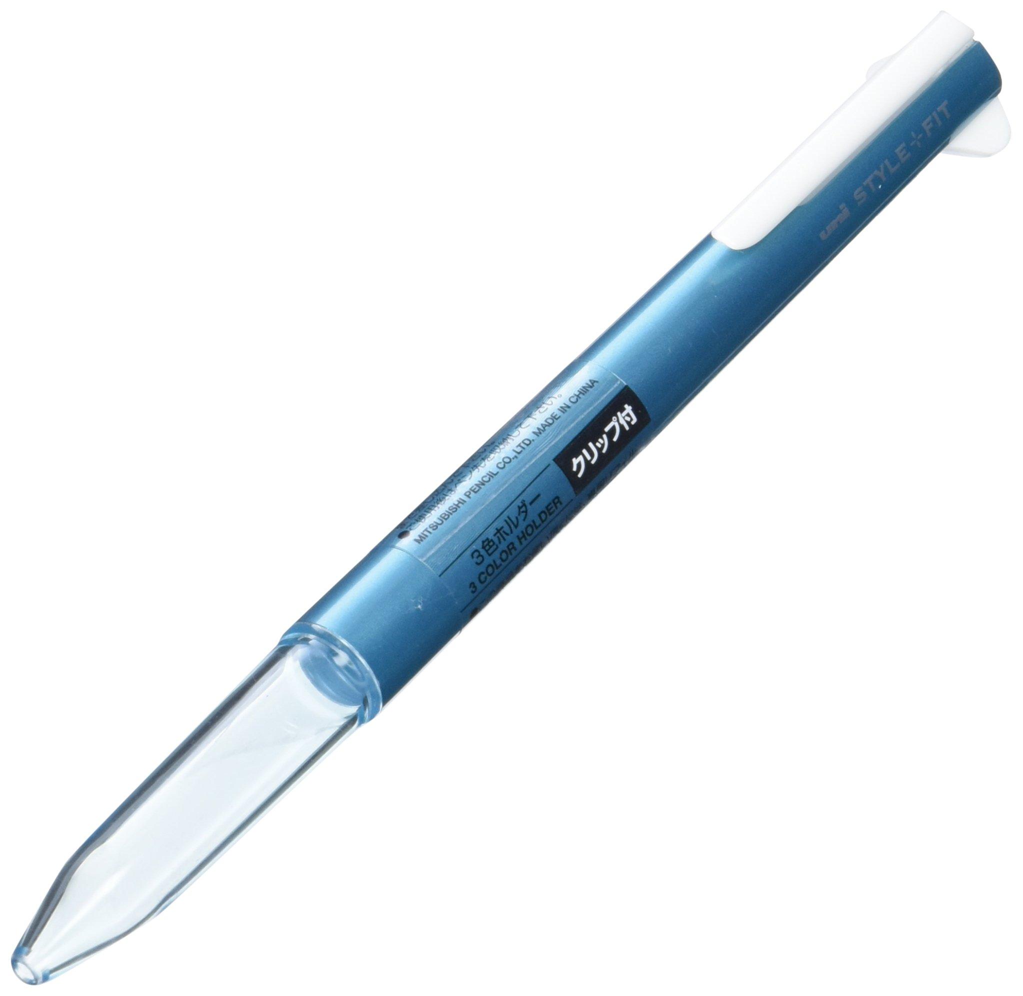 

Mitsubishi Pencil Style Fit 3 Color Holder Metallic Blue UE3H208M.33