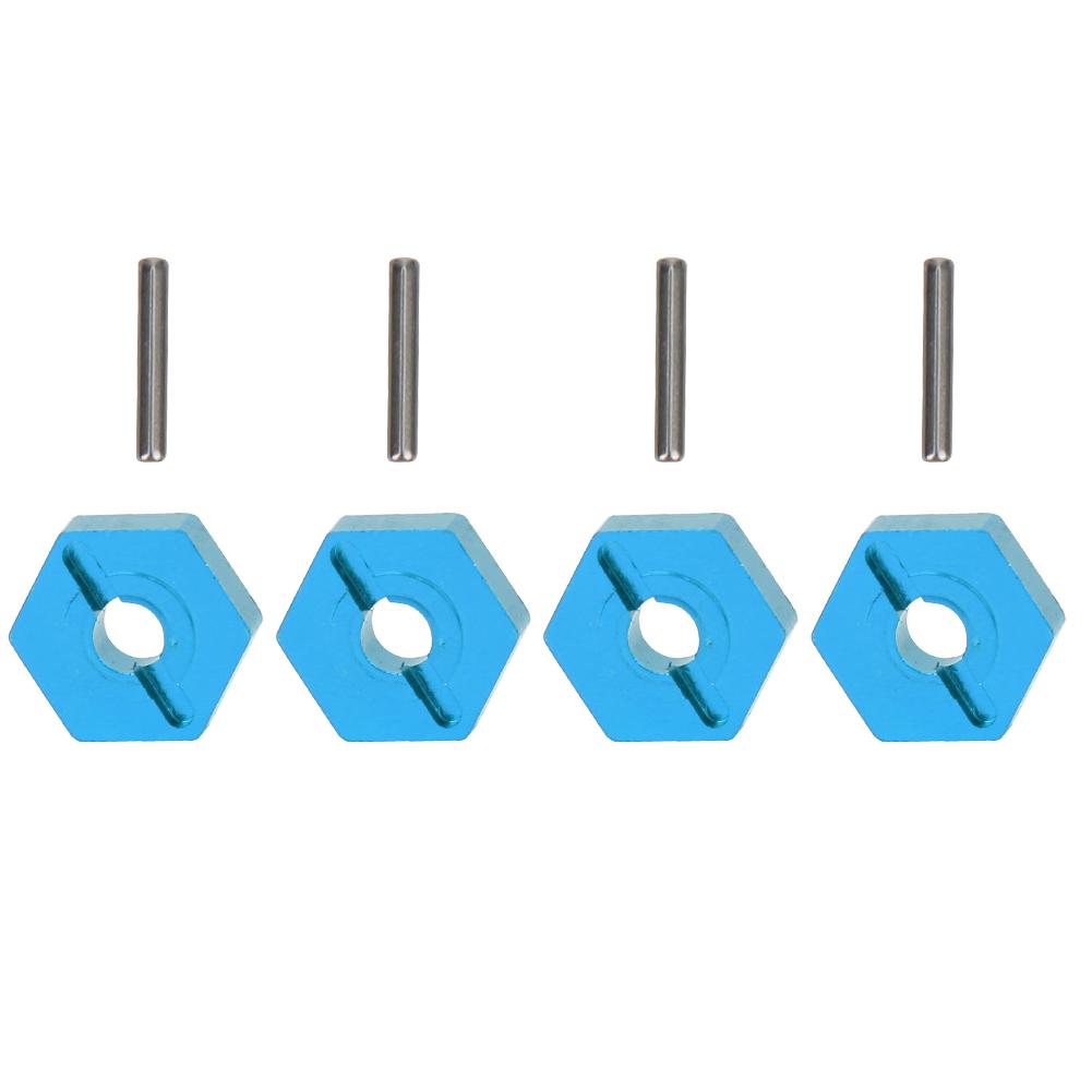 4 Pcs Aluminum Alloy Wheel Hex Mount for LC 1 14 for Monster Truck Upgrade Accessory