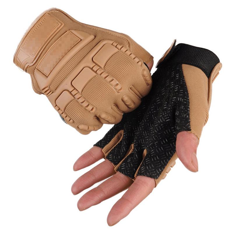 Outdoor Tactical Gloves Military Half-Finger Fishing Riding Sports Unisex