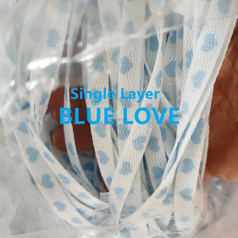 Fashion Love Heart Shoelaces High-top Canvas Sneakers Shoelace Flat Laces Shoe Strings 100/120/140/160/180CM Shoes Accesories