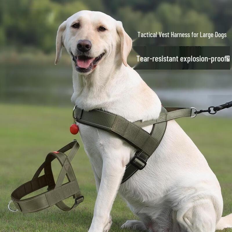 TLXT Tactical Dog Vest Harness with Leash