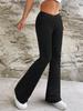 Women's Casual Summer New V-Neck Slim Fit Wide Leg Pants