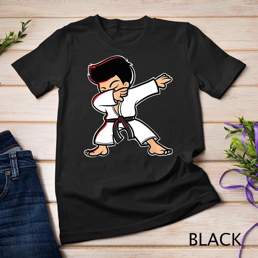 

Karate Taekwondo Dabbing Boy Funny Dab Gift Unisex T-shirt S