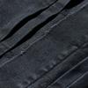 Deutero Canvas Denim Pattern Jacket Black