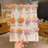 Chinese Style Tassel Hair Accessories for Girls - Hanfu Flower Pendant Headdress & Hair Clips