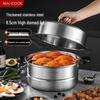 Thickened Dual-use Soup Steamer Pot