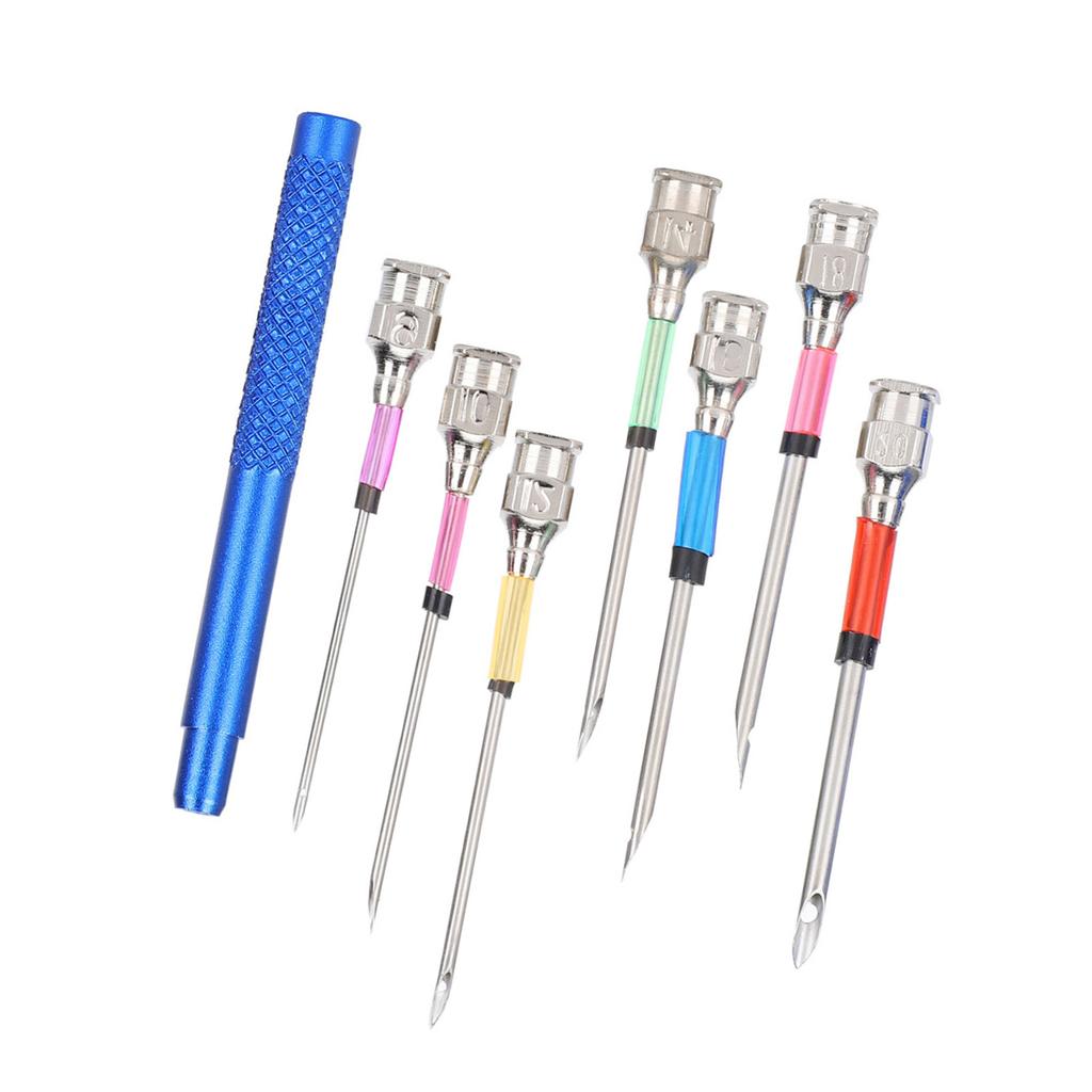Steel Embroidery Stitching Punch Needles Set Knitting Art Needles with Handle